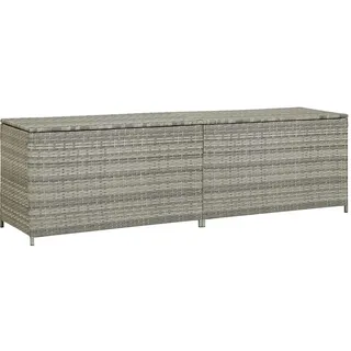 vidaXL Gartenbox 200 x 50 x 60 cm Grau