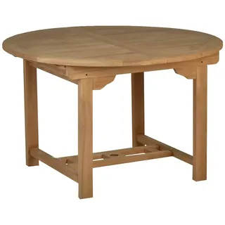MiaMöbel Gartentisch Ø 120 x 75 cm Honig