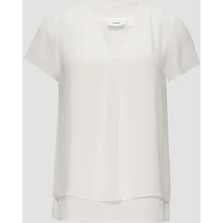 S.Oliver BLACK LABEL Layering-Bluse aus Chiffon 42