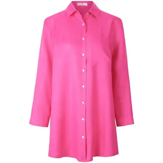 Long-Bluse aus 100% Leinen Peter Hahn pink, 44