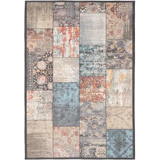 Pergamon, Teppich, Vintage Designerteppich Finesse Barock Patchwork (80 x 250 cm)