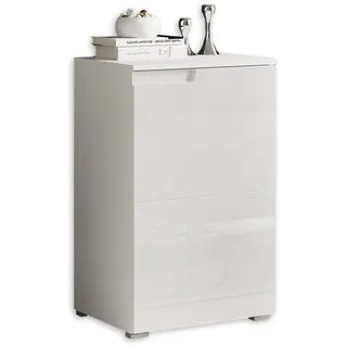 HBZ Spice 50 x 80 x 40 cm Hochglanz Weiß