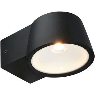 Telefunken LED Wandlampe (IP54) Schwarz