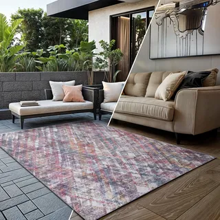 OTTO home Oryn Outdoorteppich 160 x 230 cm Mehrfarbig