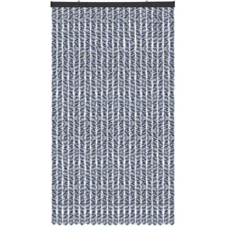Arsvita Flauschvorhang, Blau, Kunststoff, 100x2x200 cm, Wohntextilien, Gardinen & Vorhänge, Fertiggardinen, Fadenvorhänge