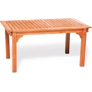 Merxx Gartentisch Ausziehtisch 150(185/220) x 90 x 74,5 cm Beige