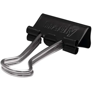 Maul Briefklemmer 2154190 19mm Schwarz 6St.