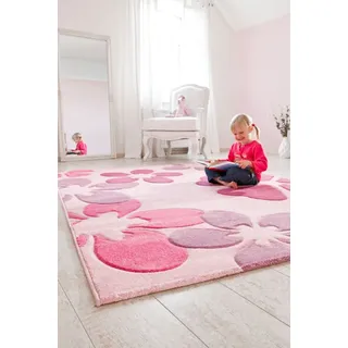 LUXOR LIVING Flair Kinderteppich 120 x 170 cm Rosa