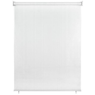 Außenrollo - Senkrechtmarkise | freihängend, 100x140 cm, weiß | paramondo Balkonrollo