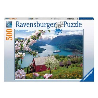 Ravensburger Puzzle 15006 Skandinavische Idylle, 500 Teile, ab 10 Jahre