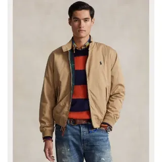 Polo Ralph Lauren für Herren. 710923261001 Twilljacke beige (L), Lässig, Baumwolle