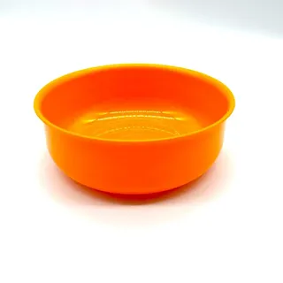 Kimmel Schüssel Schale 200 ml Müslischale Dessert Eisschale Kompottschale, aus Kunststoff Plastik Mehrweg, Farbe orange