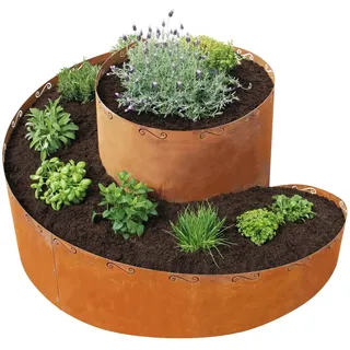 Bellissa Kräuterspirale Corten 130 x 140 x 80 cm edelrost 