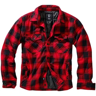 Brandit Textil Lumberjack Jacke Red / Black L