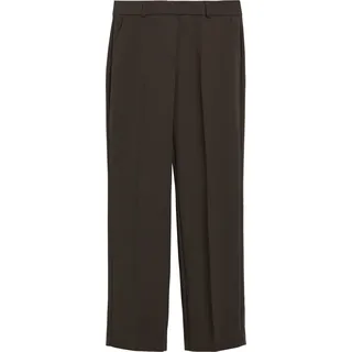 Comma, 7/8-Hose Straight-Leg-Hose Braun 38