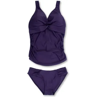 petit amour Umstandsbademode "AUDREY" Tankini in Violett | Gr.: L Cup D-E