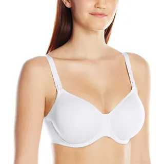 Anita Damen Basic emzirme sütyeni BH mit Bügel für 006 WEISS, 75F EU