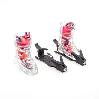 WELTNEUHEIT 2 Stück Schnapsglas in Ski Form mit Bindung ! Der absolute Hingucker auf jeder ApresSki Party. Perfekt als Geburtstagsgeschenk oder einfach so! 4cl schwarz...