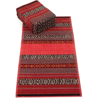 Bassetti Gästetuch Roccaraso R1 aus 100% Baumwolle in der Farbe Rot, Maße: 40cm x 60cm, 9324169