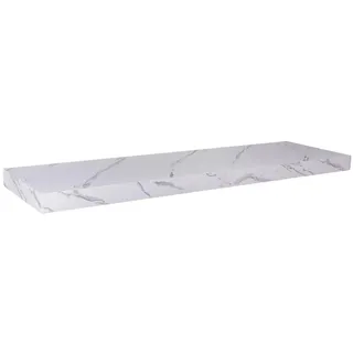 Velano - Bücherregal Wand - Wandregal 80x23,5 cm - Regal Wand - Schweberegal - Hängeregal - Regalbrett - Marmor - Küchenregal - Bücherregal Kinder - Deko Wohnzimmer - Gewürzregal Wand