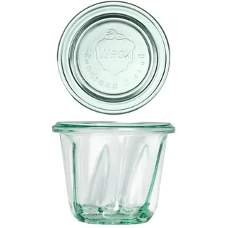 Weck Bäckerei-Glas 80 ml 12-teilig | Glas mit Deckel zum Einmachen von Konserven, Säften, luftdichtes Aufbewahren von trockenen Zutaten