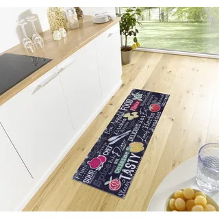 HANSE HOME 105730-50X150 Teppich Drinnen Rechteck Latex, Polyester, Gummi Mehrfarbig,
