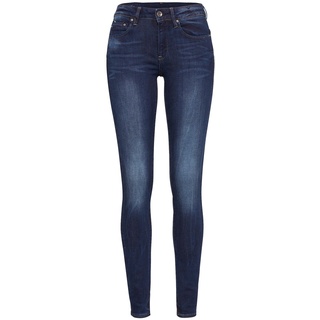 G-Star Midge Zip Mid Waist Skinny Jeans Dark Aged 24 30