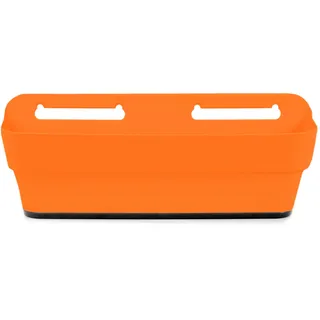 Balkonkasten PLAYMOOD mit Wasserspeicher Pflanzkübel Blumentopf Balkon orange