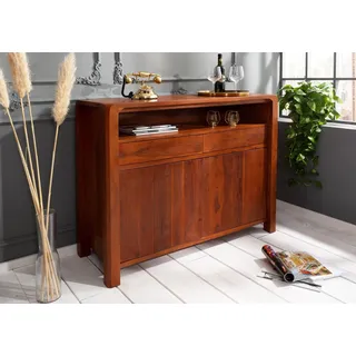 Sideboard Akazie 120x45x100 honig lackiert BUENO #3005