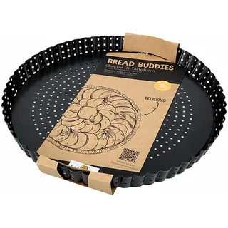 Birkmann Bread Buddies Quiche- & Tarteform Backform Quicheform Karbonstahl Ø30cm