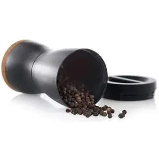 AdHoc Twin Salzmühle 13,3 cm Schwarz/Weiß unbefüllt