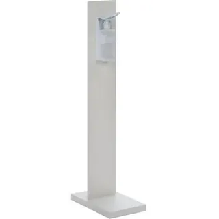 Desinfektionsspender Wood Indoor 2 beschichtetes Holz weiß