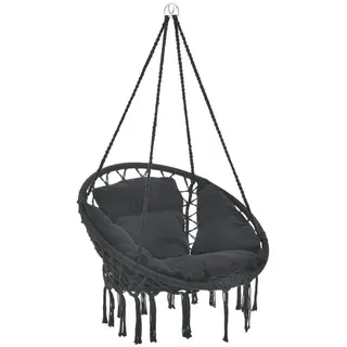 casa.pro Hängesessel Kailua Schwarz