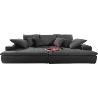Big-Sofa MR. COUCH "Haiti" Sofas Gr. B/H/T: 260 cm x 85 cm x 142 cm, Microfaser PRIMABELLE-Struktur, Ohne Beleuchtung, schwarz Sofas mit LED Bestseller