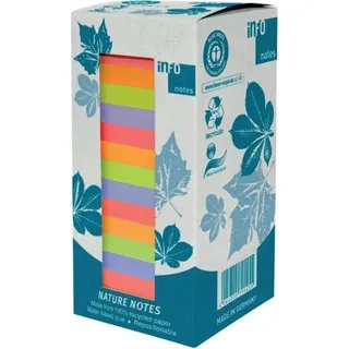 Info Haftnotizen info-notes 75x75mm sortiert VE=16 Stück im Karton