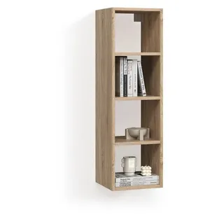 livinity® Bücherregal 30 x 100 x 30 cm Braun