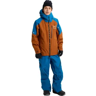 burton [ak] AK Cyclic Gore Tex Jacke Chestnut Brown/Blue Teal M