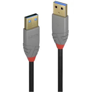 Lindy USB-A 2 m Schwarz