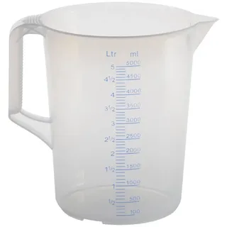 Hünersdorff 939000 Messbecher 5000 ml Kunststoff