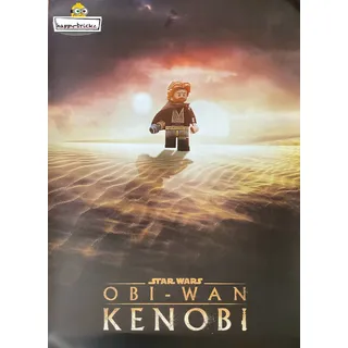 Lego Star Wars Poster -Obi Wan Kenobi- neu und extrem selten