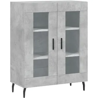 vidaXL Sideboard 69,5x34x90 cm Grau Holzwerkstoff