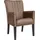 Armlehnstuhl King Polyester braun