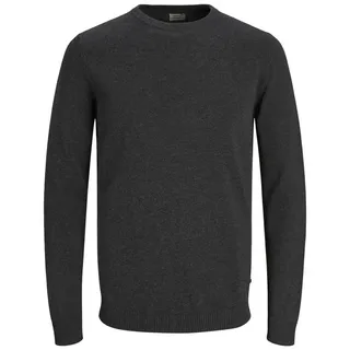 JACK & JONES Essential Basic Knitted Pullover Dark Grey Melange XL