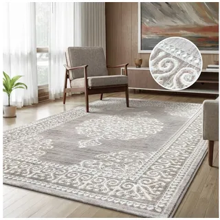 Sanat Harmony 3204 Kurzflorteppich 120 x 160 cm Beige