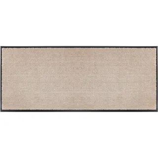 SCHÖNER WOHNEN-Kollektion Läufer Miami Uni, rechteckig, Höhe: 7 mm, Schmutzfangläufer, Schmutzfangteppich, Schmutzmatte, waschbar beige