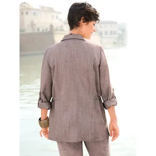 Witt Weiden Blusenjacke in taupe | Gr.: 36
