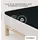 Baumwolle 90 x 190 - 100 x 220 cm off black