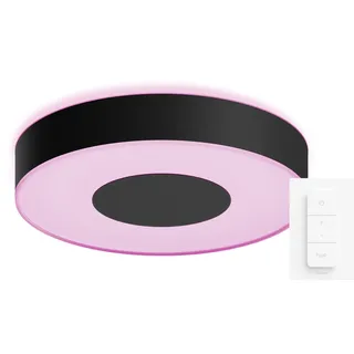 Philips Hue Infuse M Deckenleuchte White & Color Schwarz + Dimmer