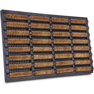 HANSE HOME Schmutzfangmatte 60 x 40 cm Braun