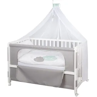 roba Room Bed Beistellbett weiß inkl. Komplettset happy cloud